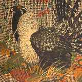 Pillow - Vintage Grouse Wild Bird Pillows - 18 x 18